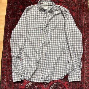 J.Crew Slim Plaid Button Up Shirt Mens Size Medium